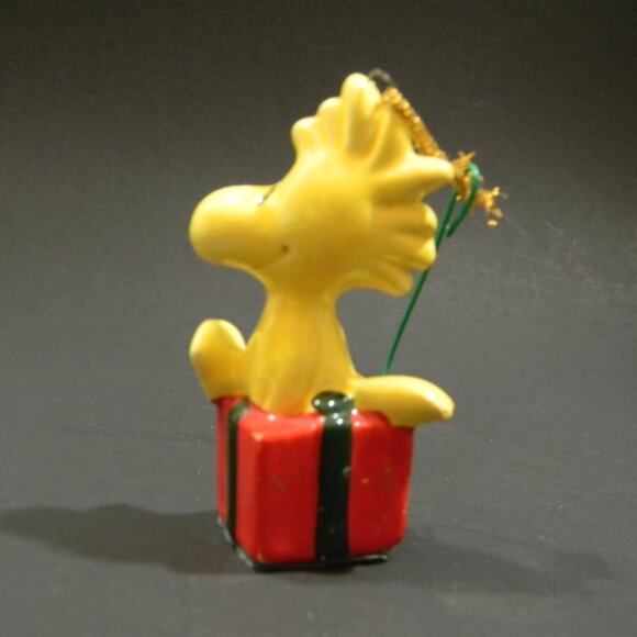 1965 Woodstock Snoopy Peanuts Christmas Ornament United Feature Syndicate Japan - Picture 7 of 7